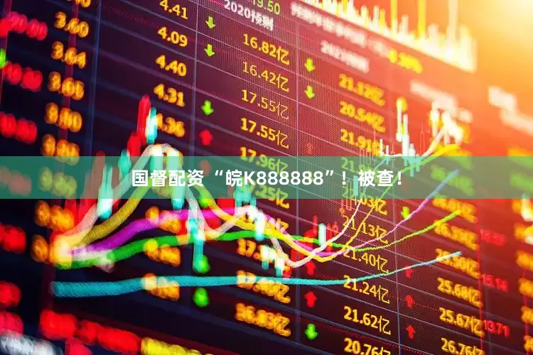 国督配资 “皖K888888”！被查！